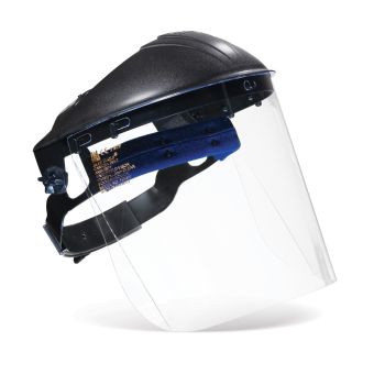 Visière de protection relevable