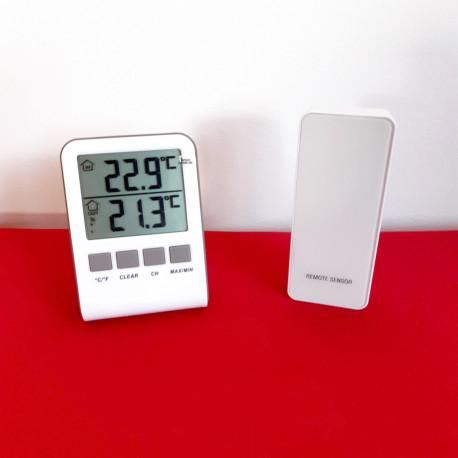 Thermomètre digital avec capteur extérieur - La Bonne Graine