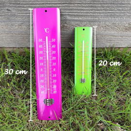 Thermomètre acier 30 cm