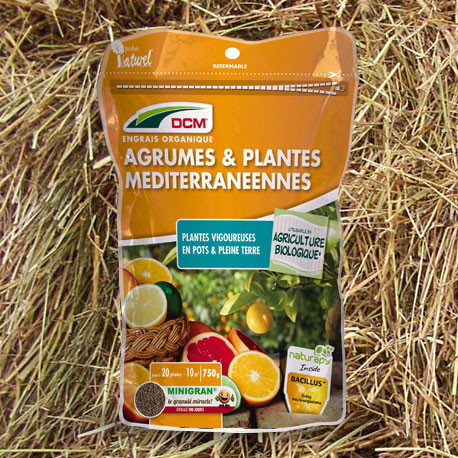 Engrais bio Agrumes et Plantes Méditerranées 750 g - La Bonne Graine