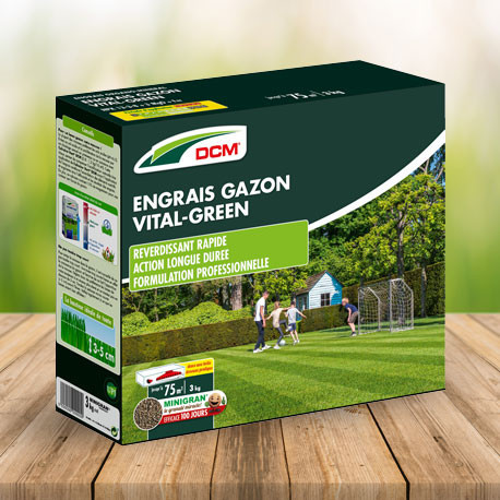 Engrais organique gazon Vital-Green