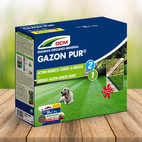 Engrais organique Gazon Pur® 