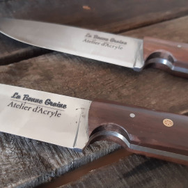 Couteau de jardin - manche Ebène des Philippines
