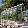 Serre de jardin en verre trempé ALLIUM 7,30 m²