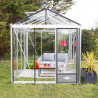 Serre de jardin en verre trempé LUXIA 12,50 m² - Coloris RAL au choix