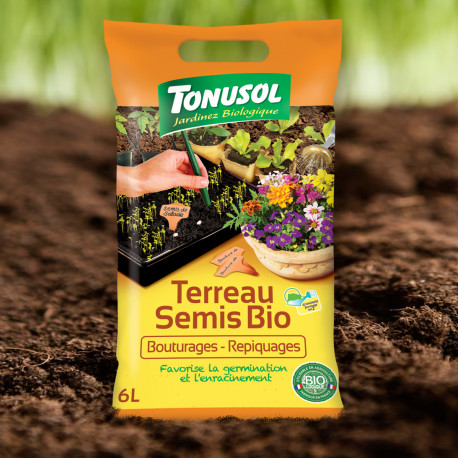 Terreau Biologique pour Semis Tonusol